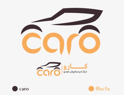 طراحی لوگو تایپ caro